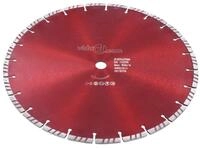 vidaXL Diamanttrennscheibe, Trennscheibe mit Turbo Stahl 350 mm