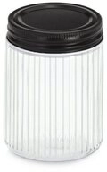 Zeller Present Vorratsglas zeller Vorratsglas RIFFLE 300 ml DH 7.50x10 cm wei&szlig;