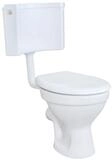 Belvit Tiefsp&uuml;l-WC BV-SW5001+BV-AP2001-SET, Belvit Stand WC Set Wei&szlig; mit