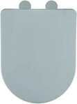 WENKO WC-Sitz Modell Galati, Toilettensitz aus Duroplast, ultraflach, D-Form,...