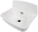 Haas Otto Waschbecken Kunststoff-Universal-Ausgussbecken "Basic", weiss
