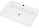 doporro Waschbecken Aufsatzwaschbecken Waschtisch aus Mineral mit...