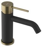 Sapho Waschtischarmatur ULTRAMIX Waschtischarmatur, Schwarz matt/Gold matt