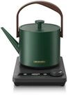 Arendo Wasserkocher Edelstahl, Retro, Temperatureinstellung 40&deg;-100&deg;C, 0.6 l, 1200
