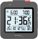 technoline Funkwecker WT 325 Funkwecker mit Temperaturanzeige und Dual-Alarm inkl.
