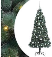 vidaXL K&uuml;nstlicher Weihnachtsbaum K&uuml;nstlicher vorbeleuchteter Weihnachtsbaum...
