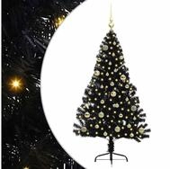 vidaXL K&uuml;nstlicher Weihnachtsbaum K&uuml;nstlicher vorbeleuchteter Weihnachtsbaum