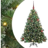 vidaXL LED Baum K&uuml;nstlicher Weihnachtsbaum mit 150 LEDs Gr&uuml;n 150 cm PE und PVC