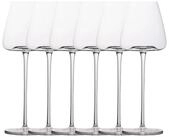 Intirilife Weinglas, 6-tlg., Glas, Wein Glas Set 500ml Wei&szlig;wein Rotwein Gl&auml;ser