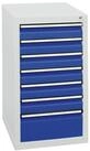 Stumpf Metall GmbH Rollcontainer Stumpf Schubladenschrank Serie STS 410, 7...