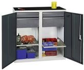 STUMPF Auszugsboden Stumpf Werkzeug- und Materialschrank Serie 3000 lichtgrau /