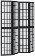 vidaXL Paravent 40 x 200 cm 4-tlg Raumteiler Paravent Trennwand Spanische Wand