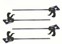 VaGo-Tools Schraubzwinge Schnellspannzwinge Zwingen Klemmzwinge 750mm 4x