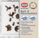 Dr. Oetker K&uuml;chenhelfer Backblech Back- und Pl&auml;tzchenblech