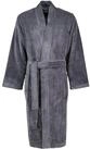 Caw&ouml; Home Herrenbademantel 800 Kimono Velours, Kimono, Oberstoff: 65%...