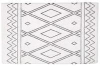 Homescapes Badematte Badematte Boho Style schwarz-wei&szlig;, 50 x 80 cm &ndash;...
