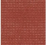 vidaXL Balkonsichtschutz Balkonabdeckung Terracotta-Rot 120x400 cm HDPE