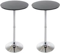 CLP Bartisch Stehtische Rund (Set, 2er), Durchmesser: &Oslash; 60 cm