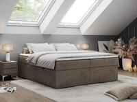 MKS M&Ouml;BEL Boxspringbett BESS (Set, Packung, Zwei Bettk&auml;sten, T30-Schaum, 7