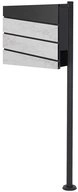 ML-DESIGN Standbriefkasten Wandbriefkasten Briefkasten Postkasten mit...