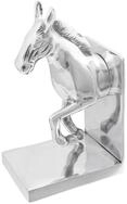 vidaXL Buchst&uuml;tze Buchst&uuml;tzen 2 pcs Silber 11 x 14 x 25 cm Aluminium (2 St)
