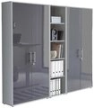 BMG M&ouml;bel Aktenschrank B&uuml;rom&ouml;bel Office Edition 10 (Aktenschrank Regal Set,
