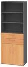 HAMMERBACHER Aktenschrank Kombischrank 6OH graphit/Buche