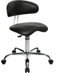 TOPSTAR Drehstuhl Drehhocker Sitness 40 ST290D10H Lehne Kunstleder schwarz...