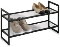 Zeller Present Schuhregal Schuhregal aus Metall NORDIC SPACE, 70 &times; 36 &times; 24 cm