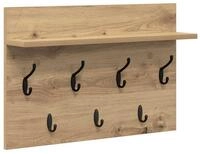 vidaXL Garderoben-Set 60 x 40 x 12 cm Garderobe Kleiderhaken Regal mit Ablage