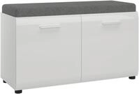 LIVING CHARM Sitzbank Merano, Breite 96 cm, mit Sitzkissen