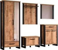 Home affaire Garderoben-Set Elda, (Komplett-Set, 5-St), Garderoben-Set: Schrank,