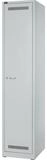 Bisley Light Garderobenschrank Garderobenschrank 1 Abteil Breite 400mm lichtgrau