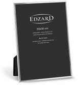 EDZARD Bilderrahmen Genua, f&uuml;r 20x30 cm Foto (ca. A4) - edel versilbert &
