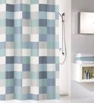 Kleine Wolke Duschvorhang Check Breite 180 cm (1-tlg), inklusive...