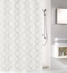Kleine Wolke Duschvorhang Classy Breite 240 cm (1-tlg), wei&szlig;