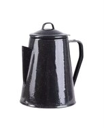 Mil-Tec Kaffeekanne KAFFEEKANNE EMAIL M. PERCOLATOR (12 TASSEN) schwarz - Farbe: