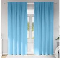 vidaXL Verdunkelungsvorhang, Verdunkelungs-Vorh&auml;nge mit Ringen 2 pcs...