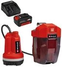 Einhell Akku-Gartenpumpe EINHELL Akku-Klarwasserpumpe GE-PP 18 RB Li +...