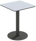 PAPERFLOW Schreibtisch Bistrotisch Cross TRCROS6060M.02 60x60x75cm grau
