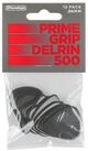 Dunlop Plektrum, 450P.96 Delrin 500 Prime Grip Picks 0,96 mm - Plektren Set