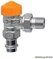 IMI Heimeier Heizk&ouml;rper HEIMEIER Thermostat-Ventilunterteil Eclipse, Eck, DN15,