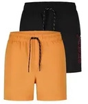 Jack & Jones Badeshorts Herren Badehose JPSTMAUI SWIM MIX SMU 2PK Regular Fit...