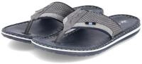 Rieker Zehentrenner Sommerschuh, Strandschuh mit weicher Leder-Innensohle