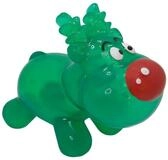 Nobby Outdoor-Spielzeug Xmas Hundespielzeug Rentier aus TPR gr&uuml;n