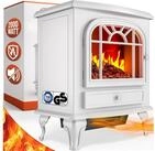 monzana Elektrokamin, Mit Heizung Flammeneffekt Heizl&uuml;fter Kamin Deko Ofen...
