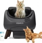 CATLINK Katzentoilette Open-X Selbstreinigendes XXL Katzenklo...