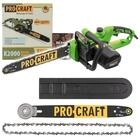 PRO CRAFT Elektro-Kettens&auml;ge Procraft K2000 Kettens&auml;ge 1800 Watt 406 mm