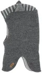 MAXIMO Schlupfm&uuml;tze Wollanteil, gestrickt, gef&uuml;ttert, mit &Ouml;hrchen grau 49