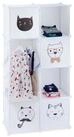 relaxdays Kinderkleiderschrank Steckregal f&uuml;r das Kinderzimmer